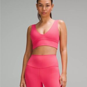 SOLD Lululemon Lipgloss Pink Align Set